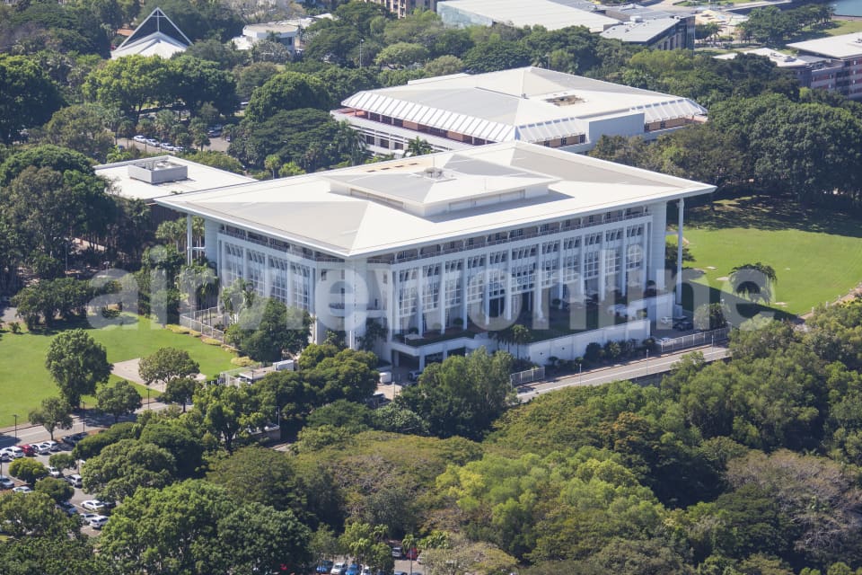 Aerial Image of Legislative Assembly of the Northern Territory Darwin