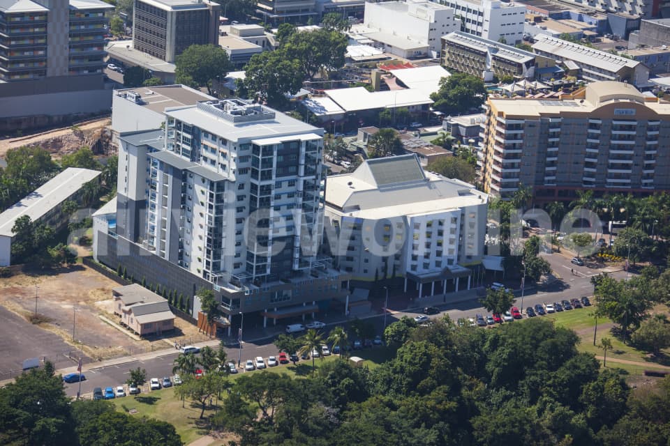 Aerial Image of Novatel Darwin CBD