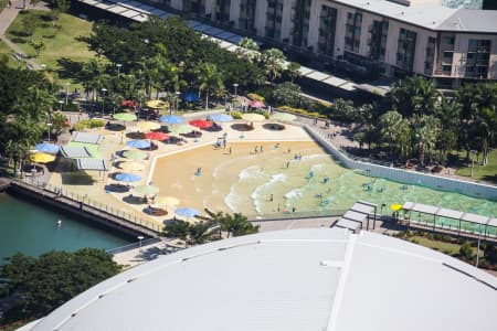 Aerial Image of DARWIN WATERFRONT LAGOON & WAVE LAGOON