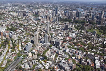 Aerial Image of POTTS POINT