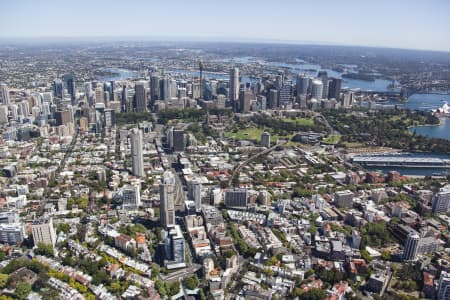 Aerial Image of POTTS POINT