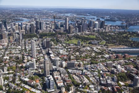 Aerial Image of POTTS POINT