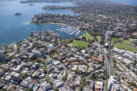Aerial Image of POTTS POINT