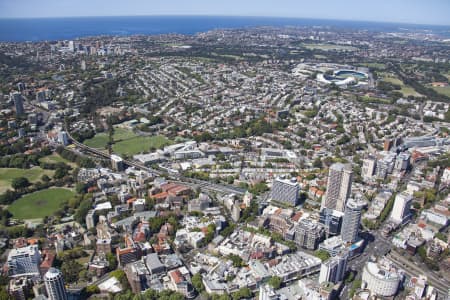 Aerial Image of POTTS POINT