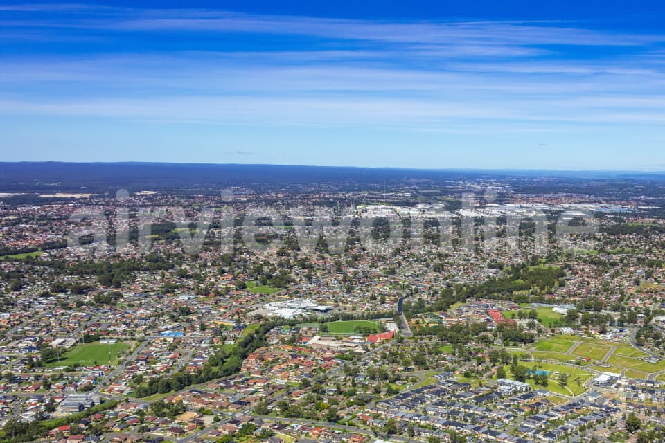 Aerial Image of St Johns Park