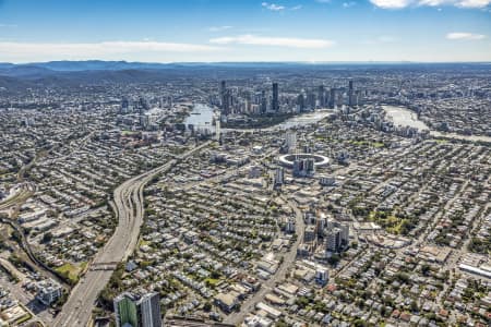 Aerial Image of WOOLLOONGABBA