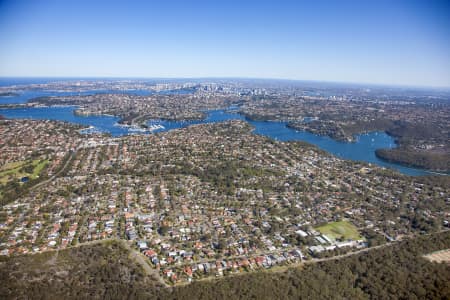 Aerial Image of BALGOWLAH