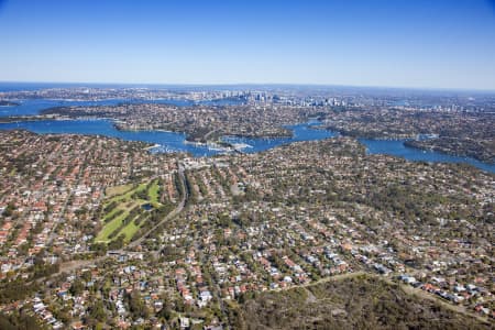 Aerial Image of BALGOWLAH