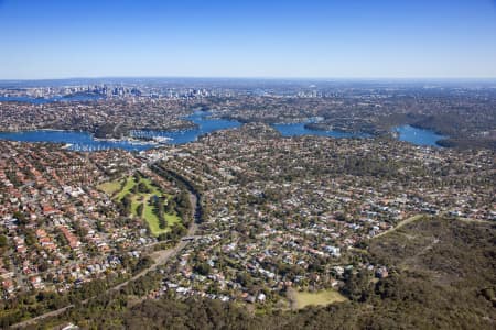 Aerial Image of BALGOWLAH