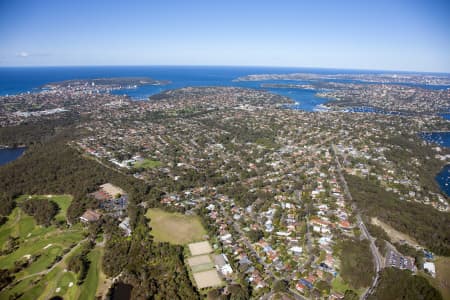 Aerial Image of BALGOWLAH