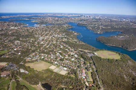 Aerial Image of BALGOWLAH