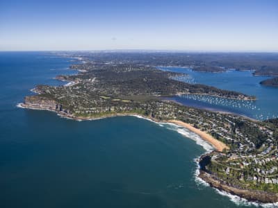 Aerial Image of WHALE BEACH