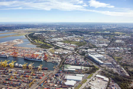 Aerial Image of BANKSMEADOW