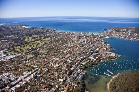Aerial Image of BALGOWLAH