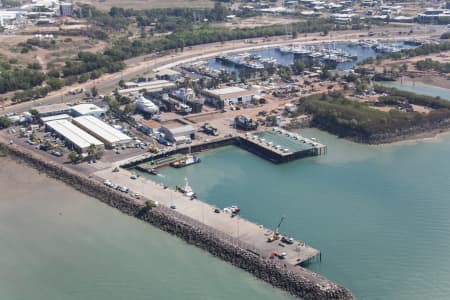 Aerial Image of DARWIN WATERFRONT LAGOON