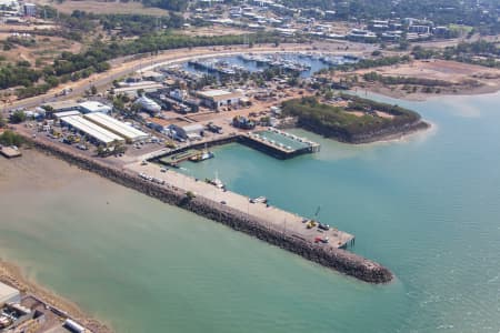 Aerial Image of DARWIN WATERFRONT LAGOON