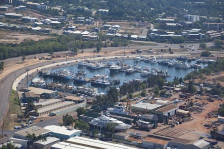 Aerial Image of DARWIN WATERFRONT LAGOON