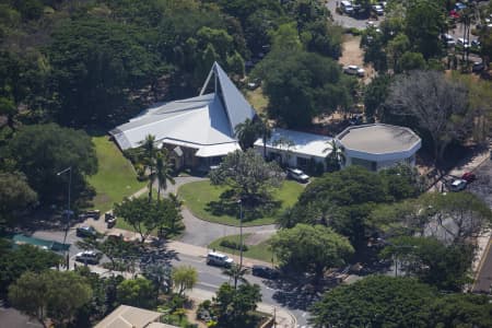 Aerial Image of CHRIST CHURCH CATHEDRAL DARWIN