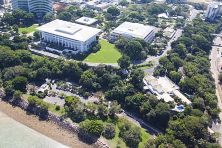 Aerial Image of DARWIN SUPREME COURT, GOVERNMENT HOUSE AND LEGISLATIVE ASSEMBLY OF THE NORTHERN TERRITORY