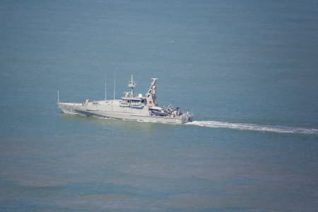 Aerial Image of ARMIDALE-CLASS PATROL BOAT OF DARWIN