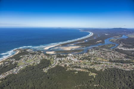Aerial Image of NAMBUCCA HEADS
