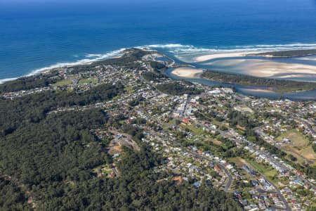 Aerial Image of NAMBUCCA HEADS