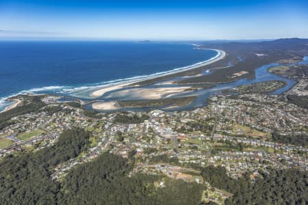 Aerial Image of NAMBUCCA HEADS