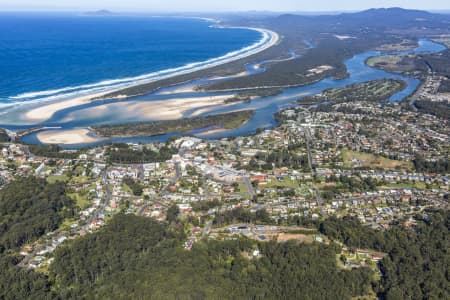 Aerial Image of NAMBUCCA HEADS