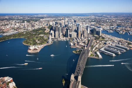 Aerial Image of SYDNEY HARBOUR