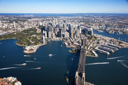 Aerial Image of SYDNEY HARBOUR