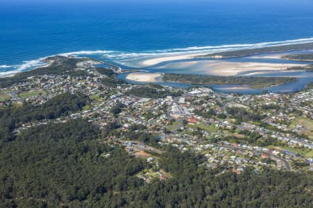 Aerial Image of NAMBUCCA HEADS