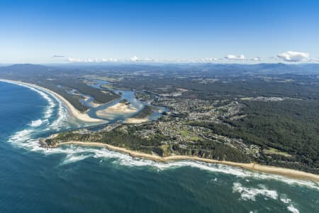 Aerial Image of NAMBUCCA HEADS