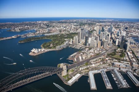 Aerial Image of SYDNEY HARBOUR