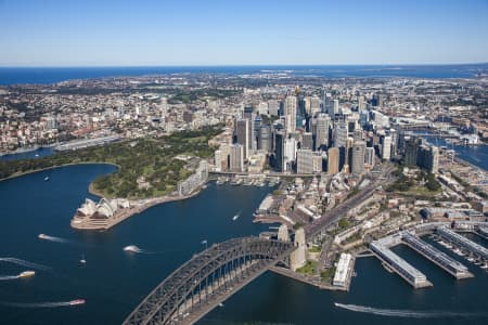 Aerial Image of SYDNEY HARBOUR