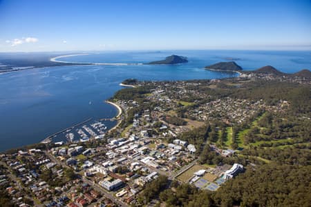 Aerial Image of NELSON BAY