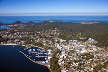 Aerial Image of NELSON BAY