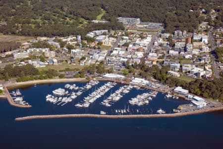 Aerial Image of NELSON BAY