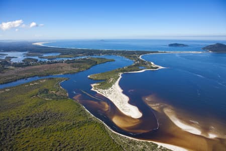 Aerial Image of MYALL RIVER