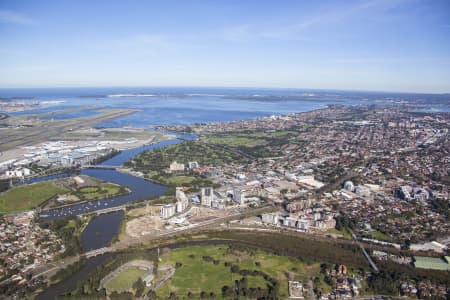 Aerial Image of WOLLI CREEK, TEMPE AND MASCOT