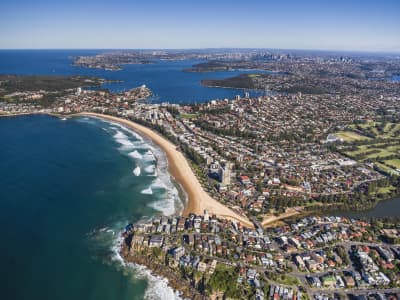 Aerial Image of MANLY