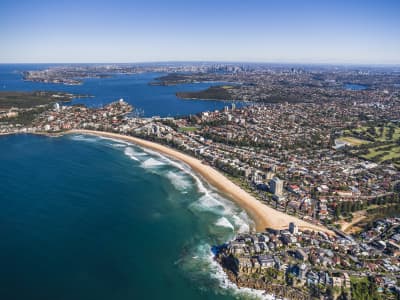 Aerial Image of MANLY
