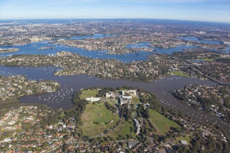 Aerial Image of ST IGNATIUS RIVERVIEW