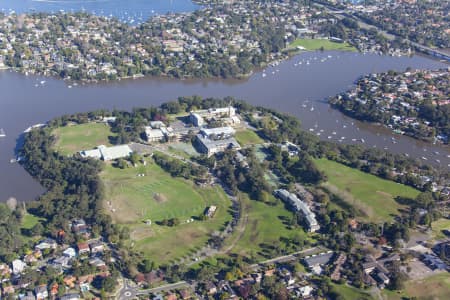 Aerial Image of ST IGNATIUS RIVERVIEW