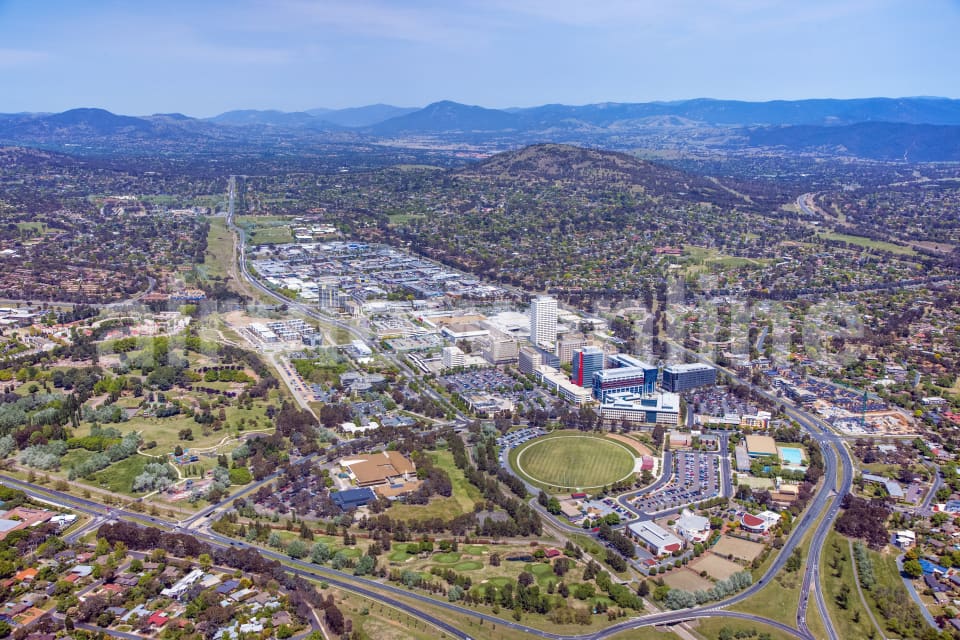 Aerial Image of Phillip  Oval Canberra ACT Canberra ACT