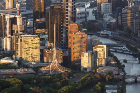 Aerial Image of ST KILDA ROAD, SOUTHBANK