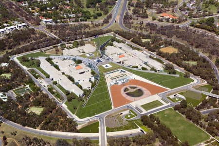 Aerial Image of PARLIAMENT HOUSE, CANBERRA