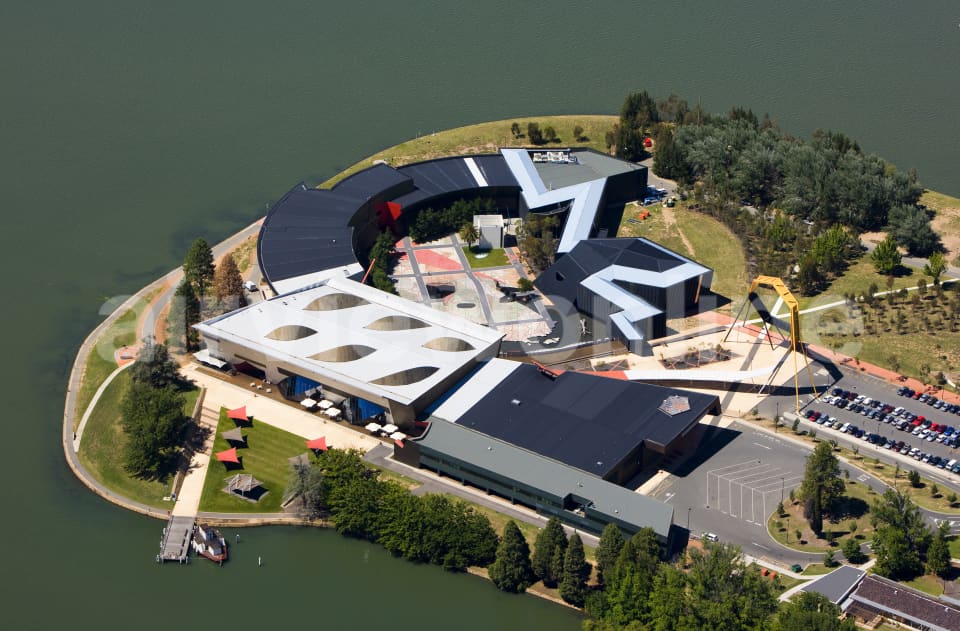 Aerial Image of National Museum Canberra