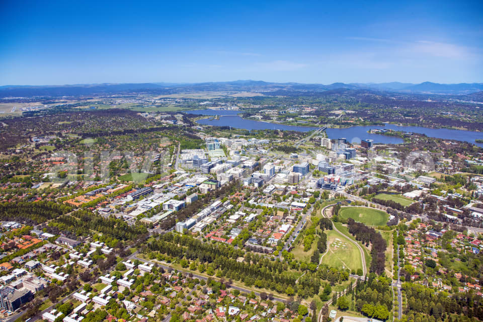 Aerial Image of Canberra