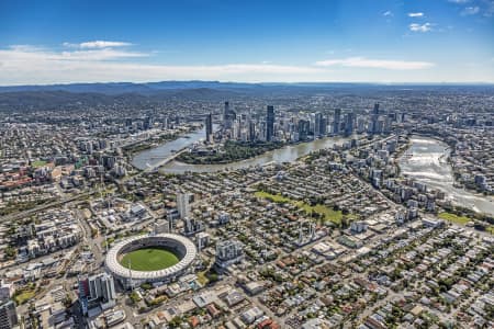 Aerial Image of WOOLLOONGABBA