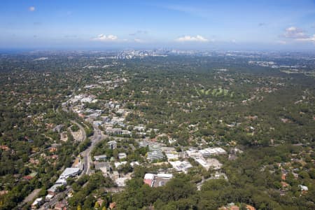 Aerial Image of PYMBLE